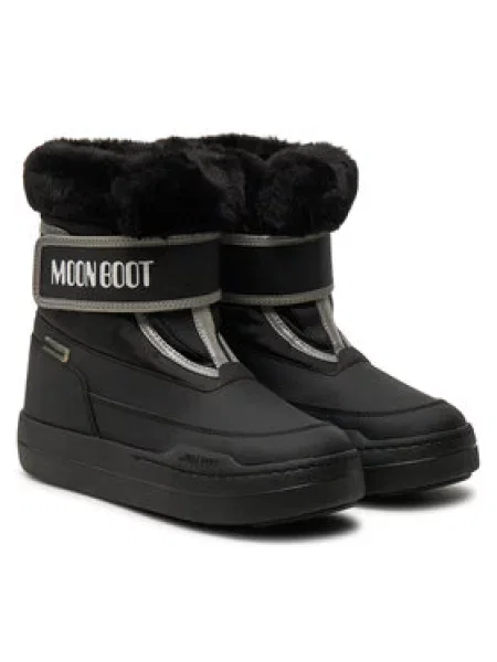 Moon Boot Sniego batai Junior Park Strap juoda