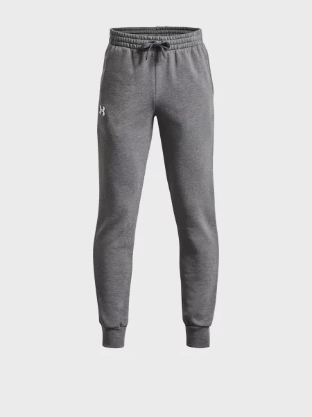 Дитячі джогери Under Armour сірі