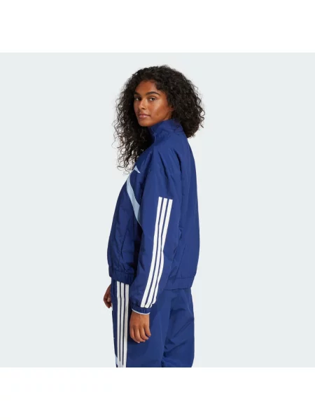 Sportovní bunda Tiro Cut Color Block Woven bílá