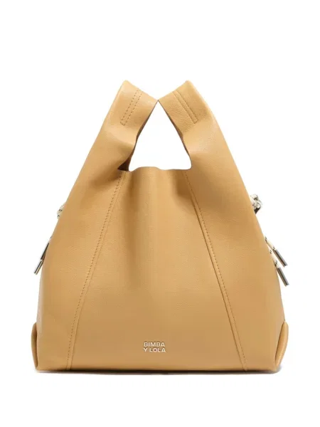 Кожена кожена чанта Bimba Y Lola жълто