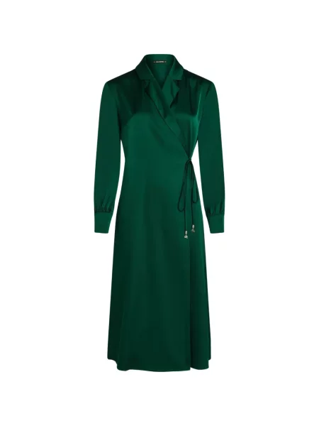 Rochie Karl Lagerfeld din satin plic verde