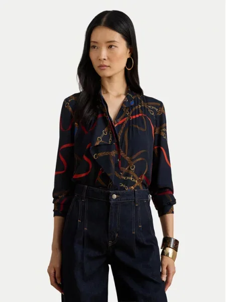 LAUREN RALPH LAUREN Srajca Mornarsko modra