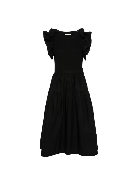 Sukienka midi Ulla Johnson casual czarna