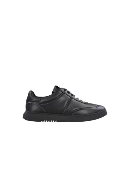 Sneakersy Emporio Armani skórzane czarne