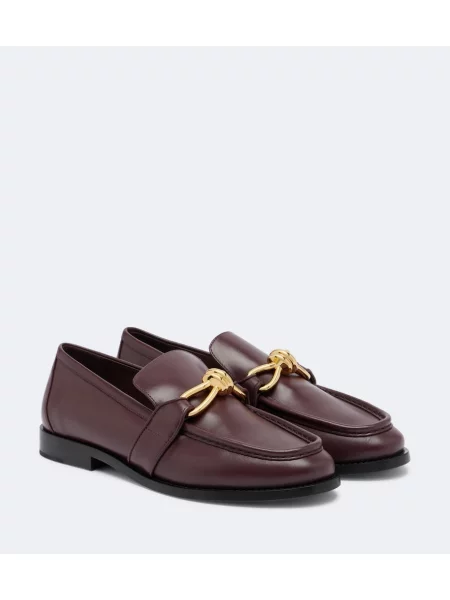 Pantofi loafer Bottega Veneta din piele