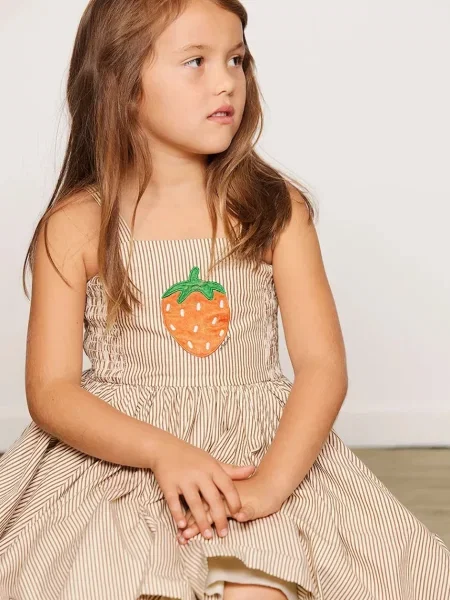 Mini Rodini розкльошена сукня Poplin