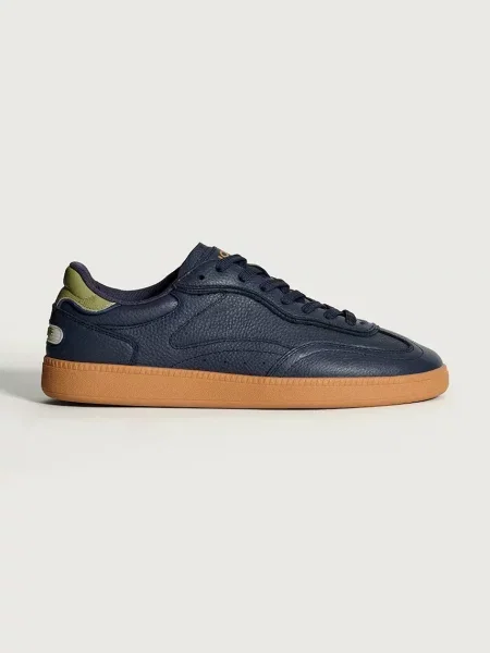 Кожени маратонки Hoff ALLEY NAVY BLUE MAN мъжки тъмносиньо