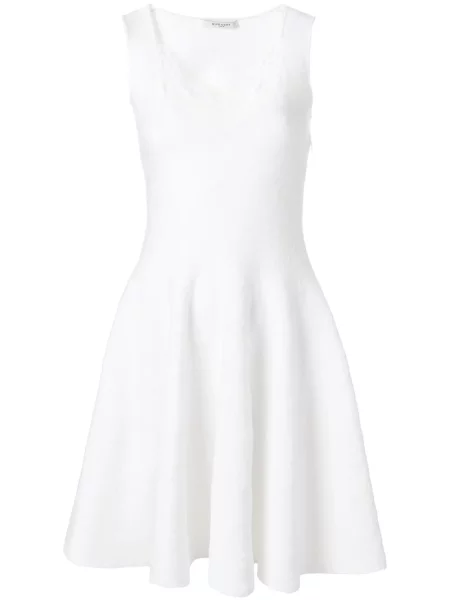 Rochie Givenchy din dantelă de costum alb