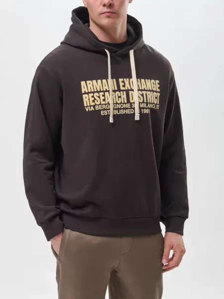 Худі Armani Exchange коричневе