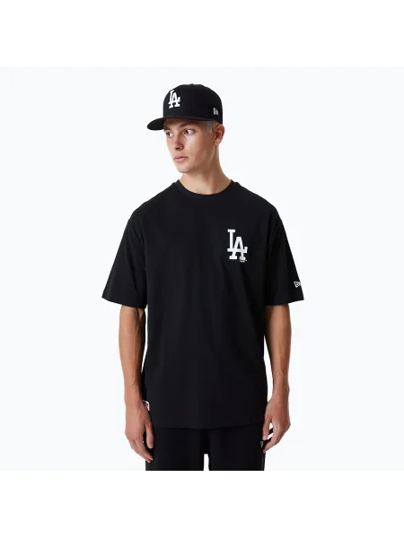 New Era MLB Essentls LC OS Los Angeles Dodgers мъжка тениска черна