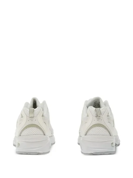Кожаный плисиран суичър с качулка New Balance черно