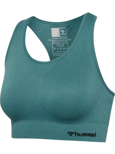 Stanik fitness cardio Hummel hmltif niebieski