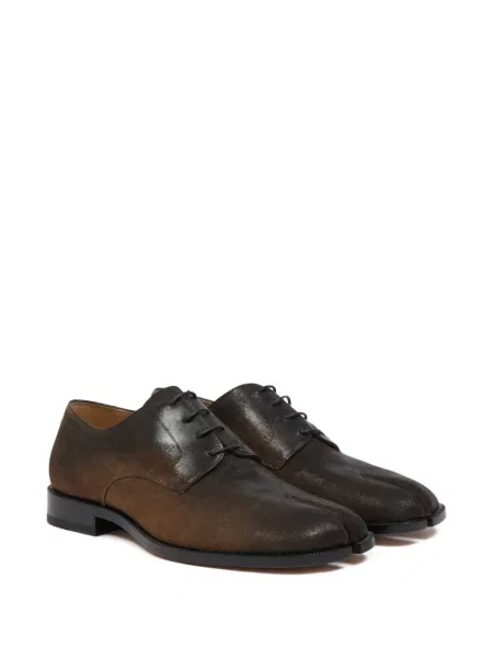 Pantofi derby Maison Margiela din piele maro
