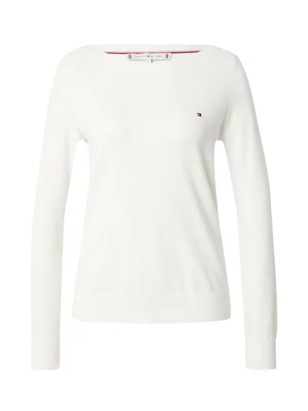 TOMMY HILFIGER Pulover alb