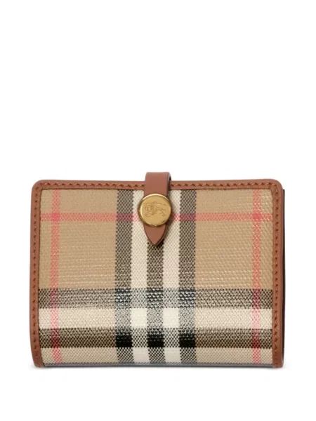 Portofel Burberry în carouri business