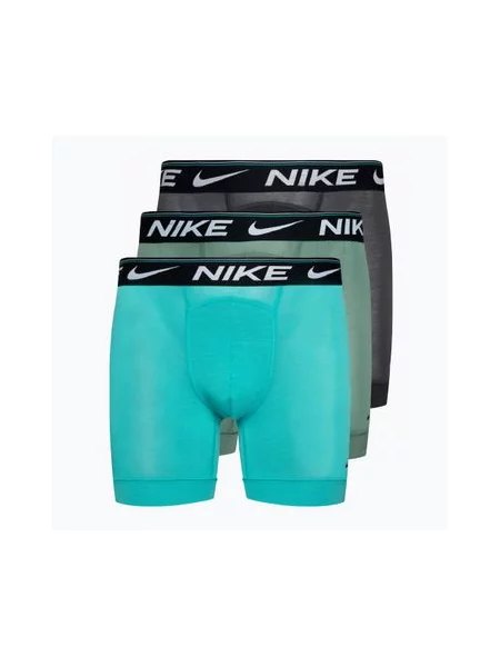 Труси-боксери Nike Dri-FIT Ultra Comfort Brief 3 пари сині/сірі/бірюзові сірі