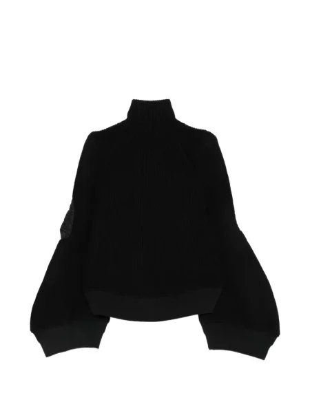 Cardigan Sacai tricotate negru