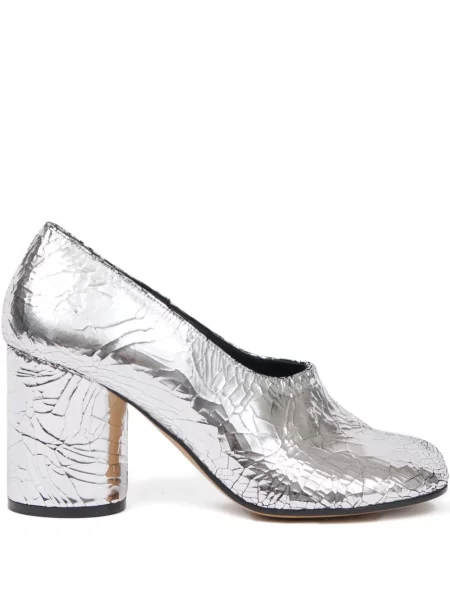 Pantofi cu toc Maison Margiela argintiu
