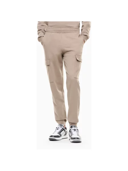 Pantaloni sport Emporio Armani Ea7 bej