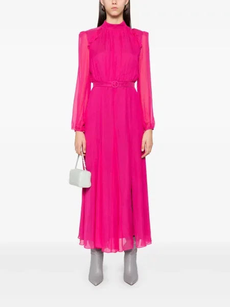 Rochie maxi Saloni de costum roz