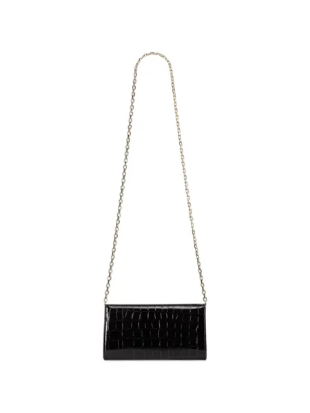 Geantă plic Jimmy Choo negru