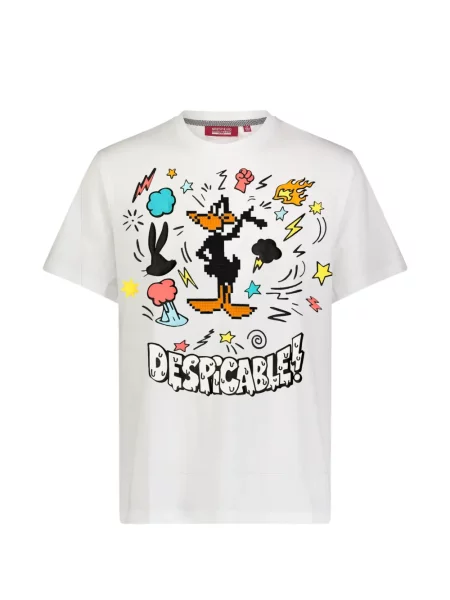 Tricou Mostly Heard Rarely Seen 8-bit cu imagine alb