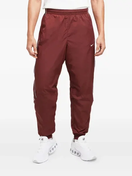 Top sport Nike din fleece plisat fără mâneci alb