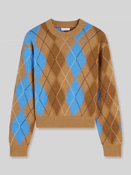 Sweter z czystej bawełny o kroju regular fit Tommy Hilfiger