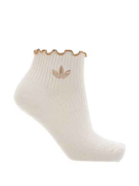 Hímzett póló Adidas fehér