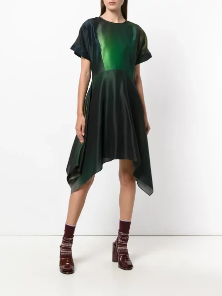 Rochie Kenzo evazată verde