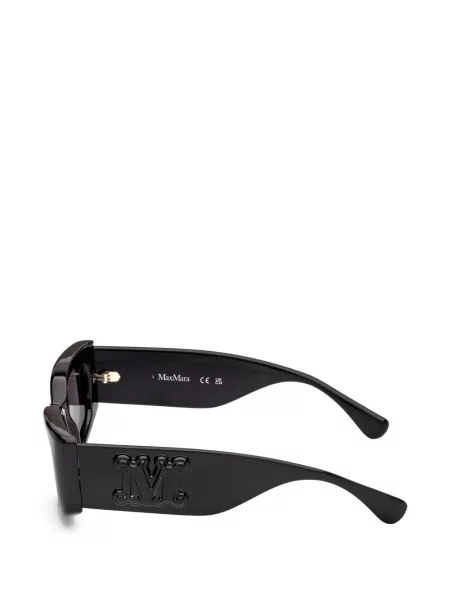 Ochelari de soare Max Mara Eyewear cu autograf negru