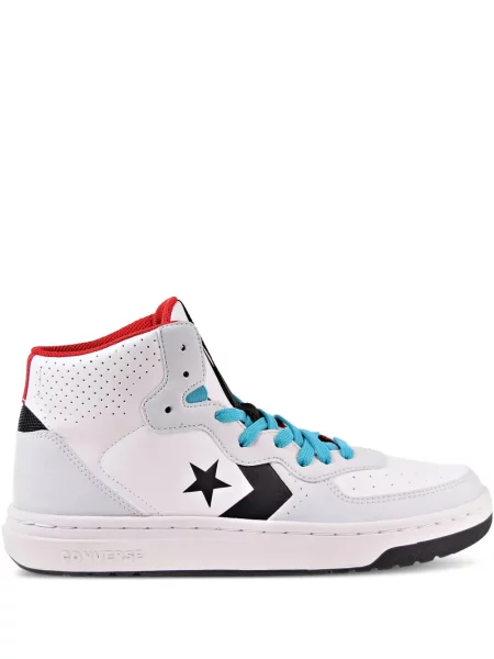 Kožené retro tenisky Converse Chuck Taylor All Star s výšivkou černé
