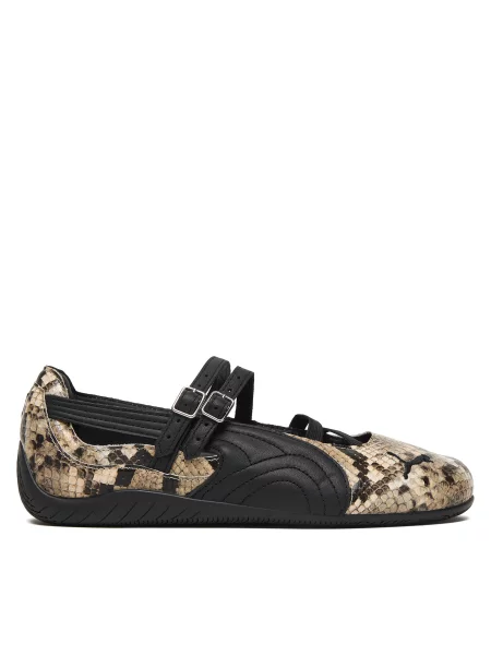 Puma Μπαλαρίνες Speedcat Ballet Snake Wns 01 Καφέ μαύρο