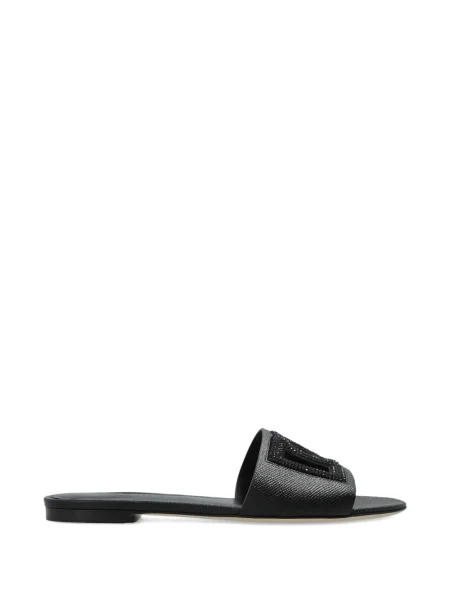 Sandale Dolce & Gabbana fără toc negru