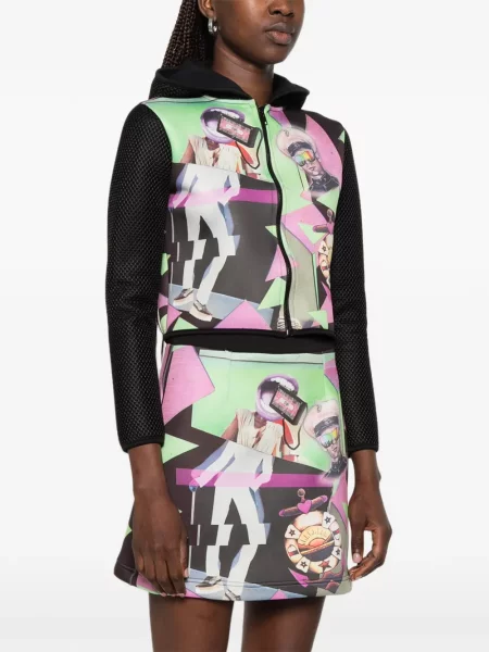 Hoodie The Artistylist με σχέδιο μαύρο