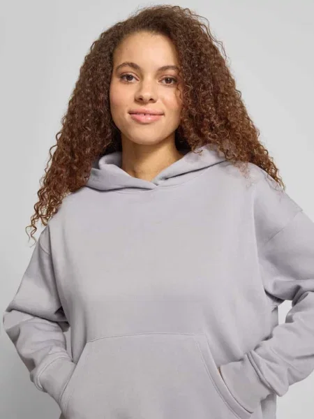 Bluza z kapturem w kroju relaxed fit z dodatkiem bawełny Model ADELE' Only