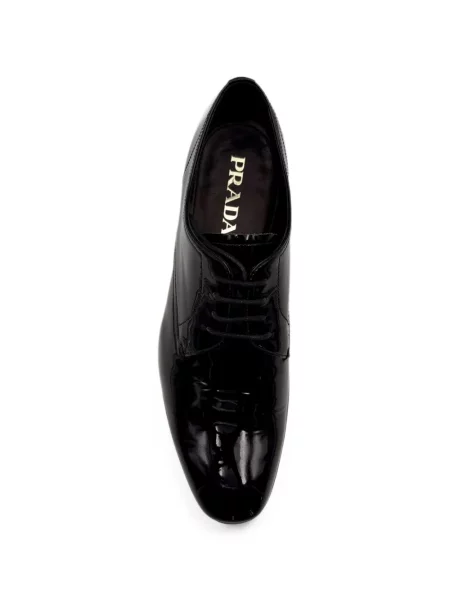 Pantofi derby Prada din piele negru