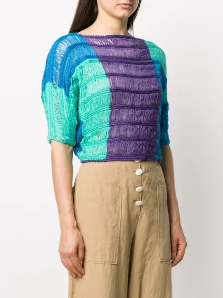 Top Alberta Ferretti verde