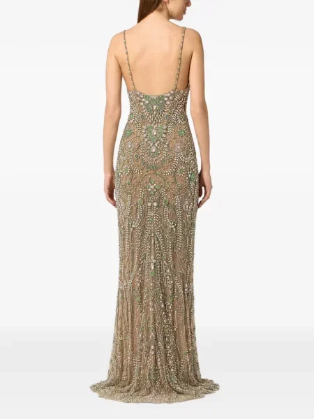 Rochie maxi Philipp Plein din tul