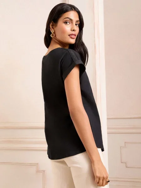 Love & roses Tricou negru
