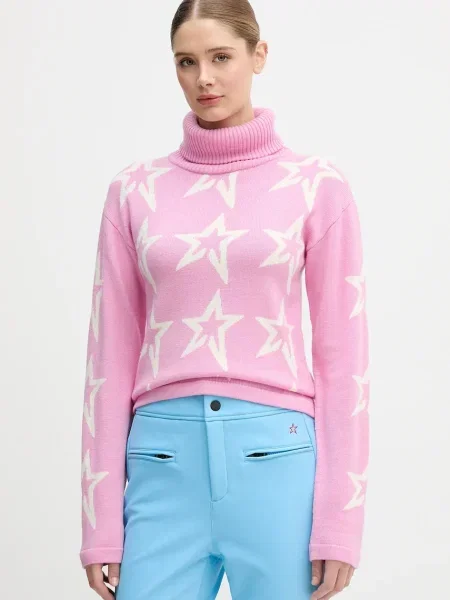 Perfect Moment pulover de lana Star Dust roz