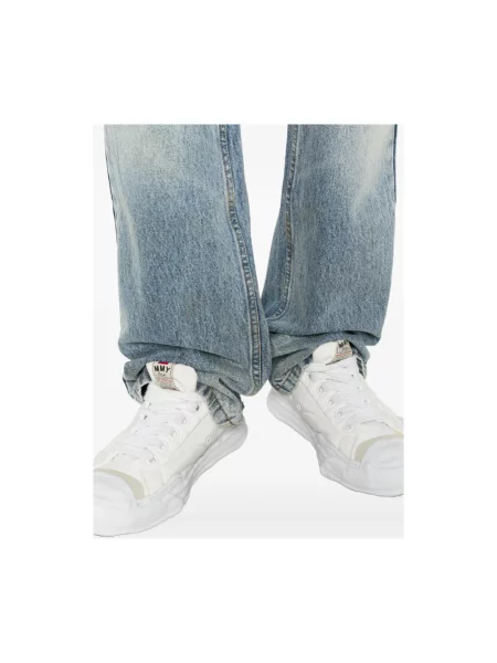 Jeansy straight leg Cole Buxton niebieskie