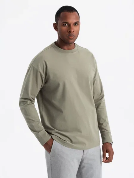 Ombre Tričko khaki