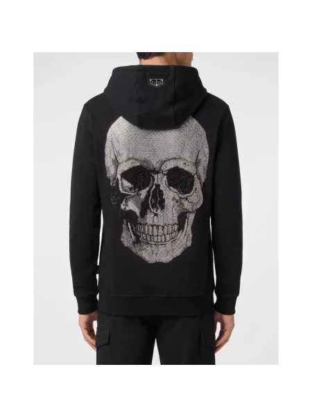 Bluza rozpinana Philipp Plein czarna