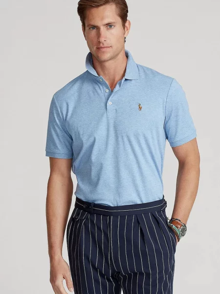 Polo Ralph Lauren polo tričko pánske modrá
