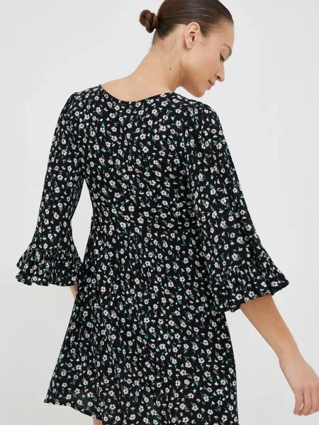 Öltöny mini ruha Billabong fekete