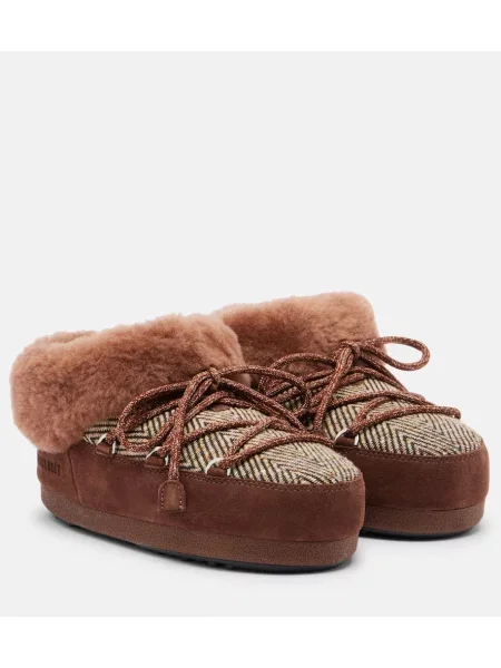 Botine Moon Boot maro