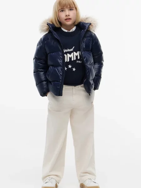 Tommy Hilfiger пухено яке за деца