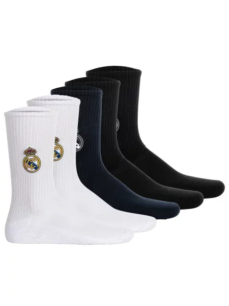 Real Madrid Ponožky černá bílá