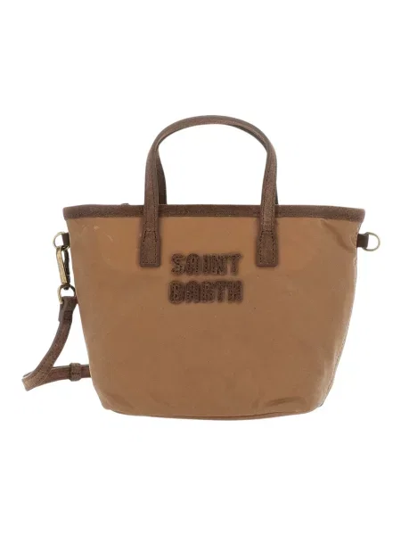 Shopperka Mc2 Saint Barth z logo zielona